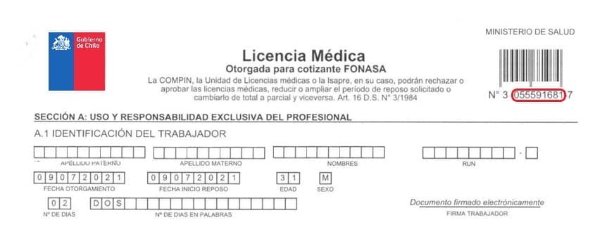 licencia medica